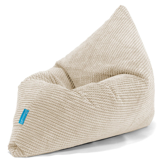 Children's Beanbag Pillow - Pom Pom Ivory 03