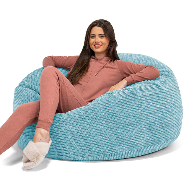 Mammoth Bean Bag Sofa - Pom Pom Aegean Blue 01