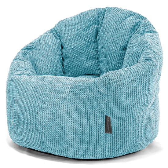 Cuddle Up Beanbag Chair - Pom Pom Aegean Blue 01