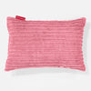 Rectangular Scatter Cushion 35 x 50cm - Cord Coral Pink 01