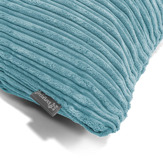 Round Scatter Cushion 50cm - Cord Aegean Blue 02