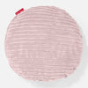 Round Scatter Cushion 50cm - Cord Blush Pink 01