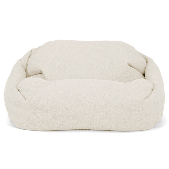 Sabine Bean Bag Armchair - Boucle Ivory 01