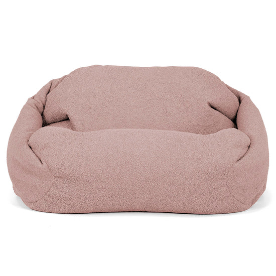 Sabine Bean Bag Armchair - Boucle Pink 01