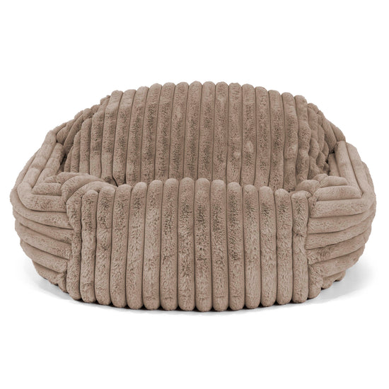Sabine Bean Bag Armchair - Ultra Plush Cord Minky 01