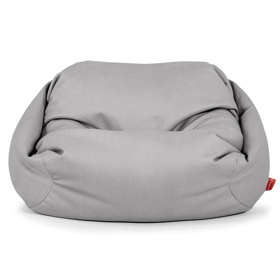 Sabine Bean Bag Armchair - Vegan Leather Grey 02