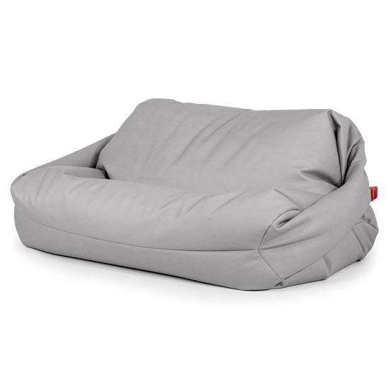 Sabine Bean Bag Sofa - Vegan Leather Grey 01