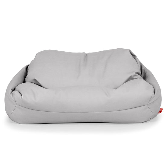 Sabine Bean Bag Sofa - Vegan Leather Grey 02