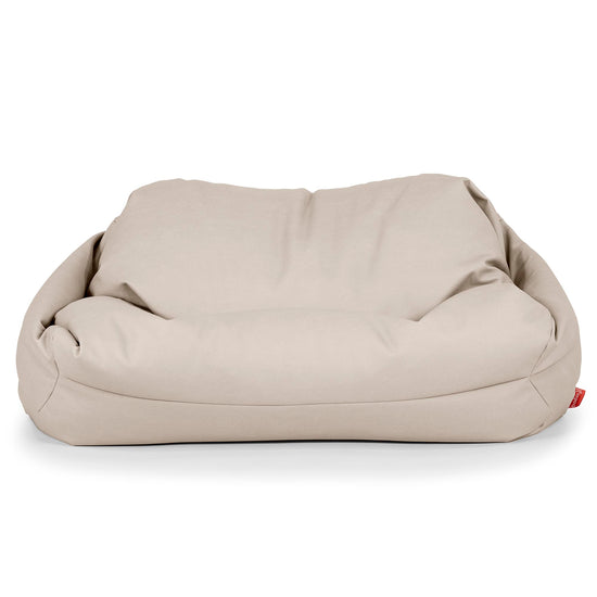 Sabine Bean Bag Sofa - Vegan Leather Ivory 02