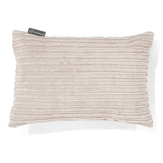 Rectangular Scatter Cushion 35 x 50cm - Cord Ivory 01