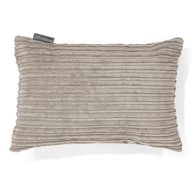 Rectangular Scatter Cushion 35 x 50cm - Cord Mink 01