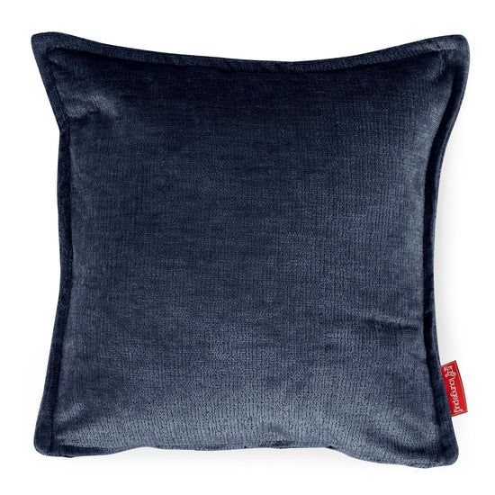 Scatter Cushion Cover 47 x 47cm - Chenille Navy Blue 01