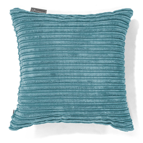 Scatter Cushion 47 x 47cm - Cord Aegean Blue 01