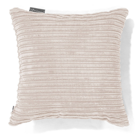 Scatter Cushion 47 x 47cm - Cord Ivory 01
