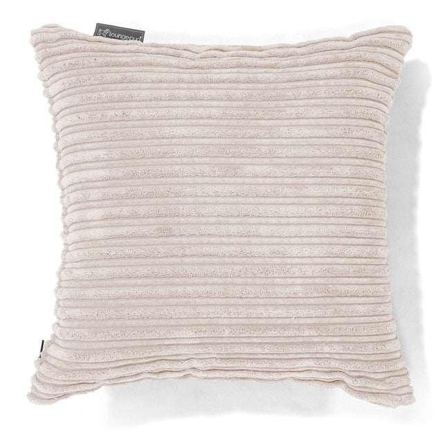 Scatter Cushion 47 x 47cm - Cord Ivory 01