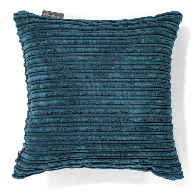 Scatter Cushion 47 x 47cm - Cord Navy Blue 01