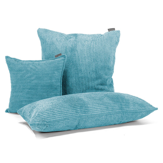 Scatter Cushion 47 x 47cm - Pom Pom Aegean Blue 04