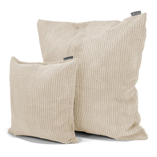 Scatter Cushion 47 x 47cm - Pom Pom Ivory 02