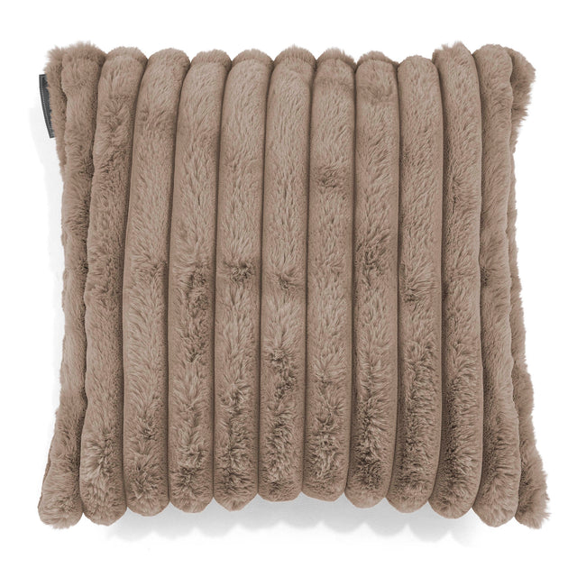Scatter Cushion Cover 47 x 47cm - Ultra Plush Cord Minky 01