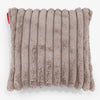 Scatter Cushion Cover 47 x 47cm - Ultra Plush Cord Minky 01