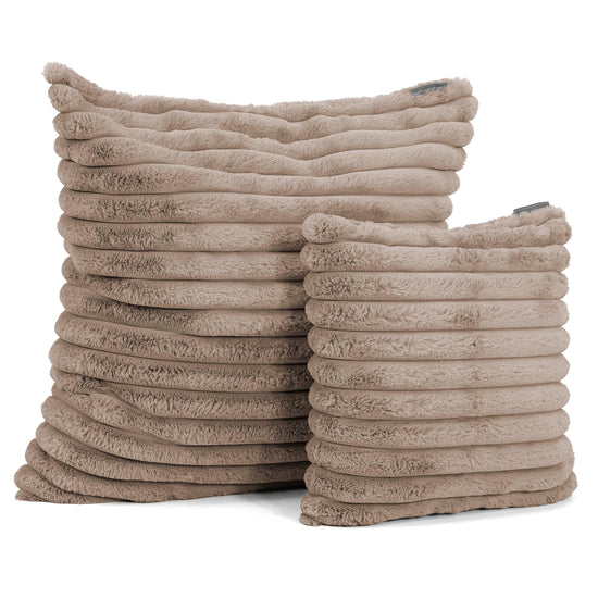 Scatter Cushion Cover 47 x 47cm - Ultra Plush Cord Minky 02