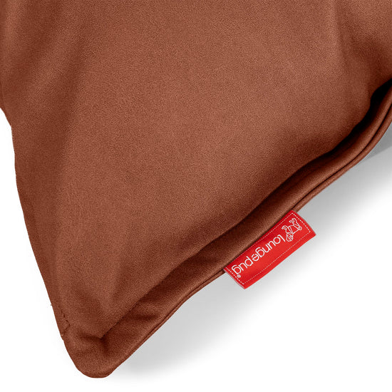 Scatter Cushion Cover 47 x 47cm - Vegan Leather Chestnut 03