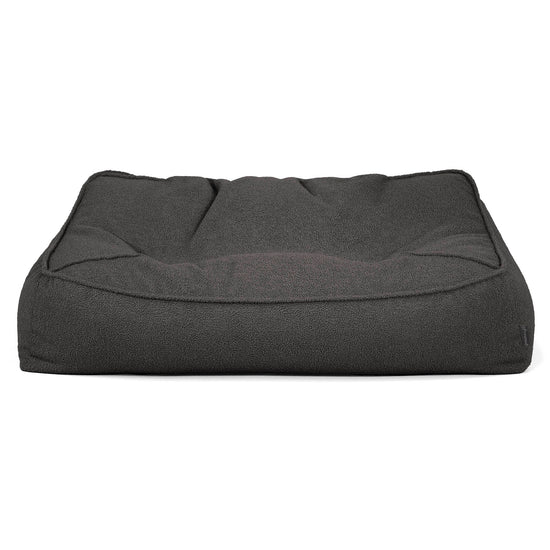 Sloucher Bean Bag Sofa - Boucle Graphite Grey 01