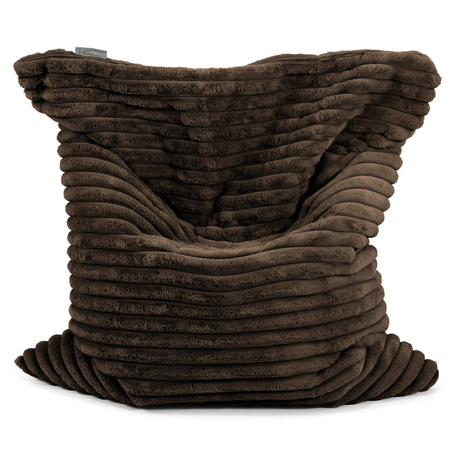XL Pillow Beanbag - Ultra Plush Cord Sable 01