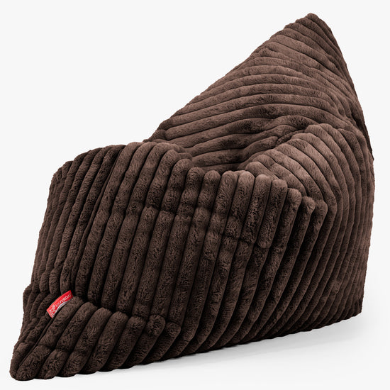 XL Pillow Beanbag - Ultra Plush Cord Sable 02