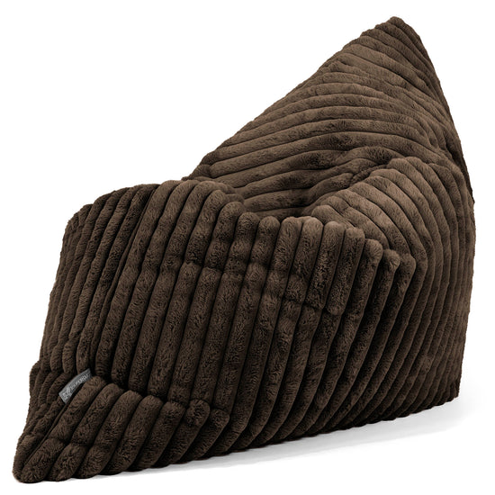 XL Pillow Beanbag - Ultra Plush Cord Sable 02