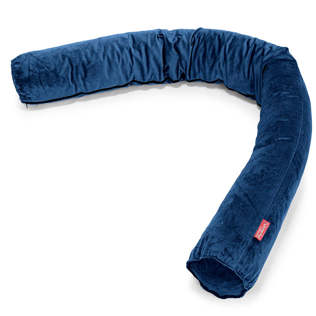 XXL Cuddle Cushion - Velvet Midnight Blue 01