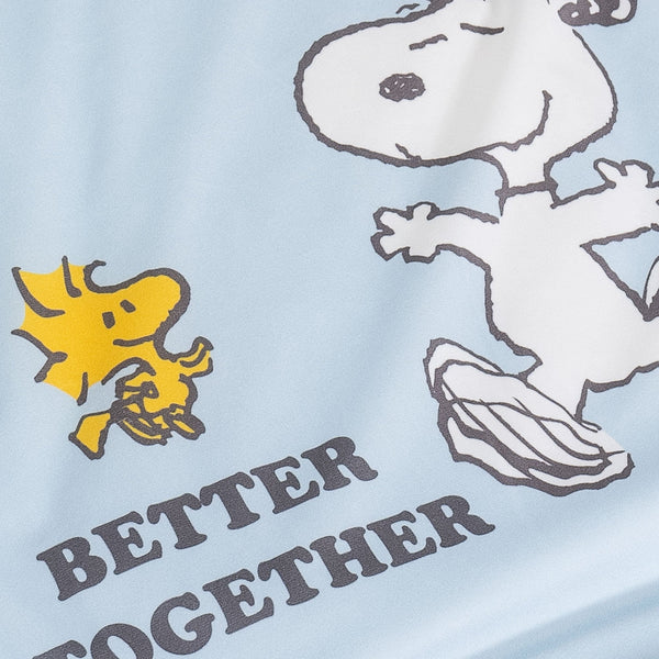 Snoopy Sloucher Child's Bean Bag 2-6 yr - Better Together Fabric Close-up Image