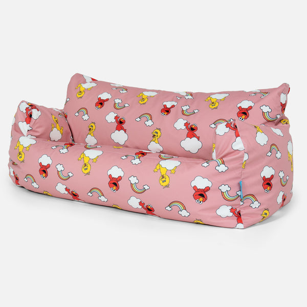 Printed Children's Sofa Bean Bag 1-5 yr - Elmo & Big Bird 01