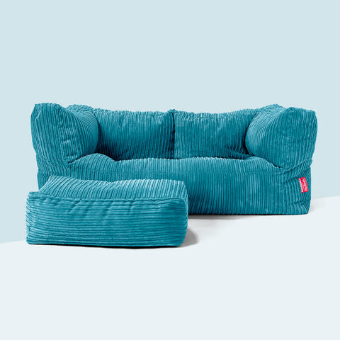 Being so luxurious, these bean bags could easily replace the traditional sofa in your playroom or lounge and would be perfect for a young professionals home.