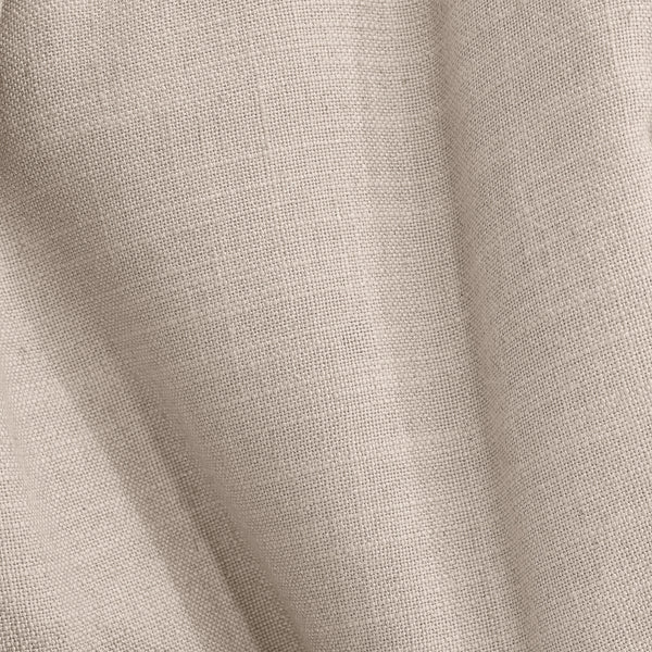 Sloucher Bean Bag Sofa - Linen Look Cream Fabric Close-up Image