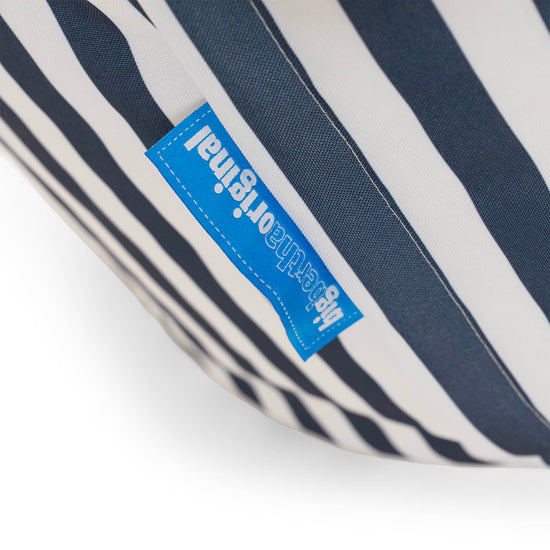 Archi Outdoor Bean Bag Chair - Stripe Navy Blue 03