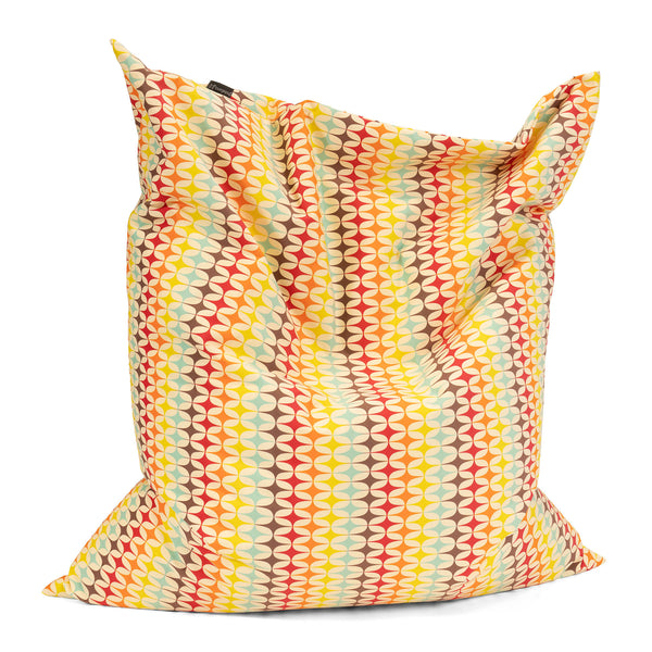 XL Pillow Beanbag - Print Abstract Retro 01
