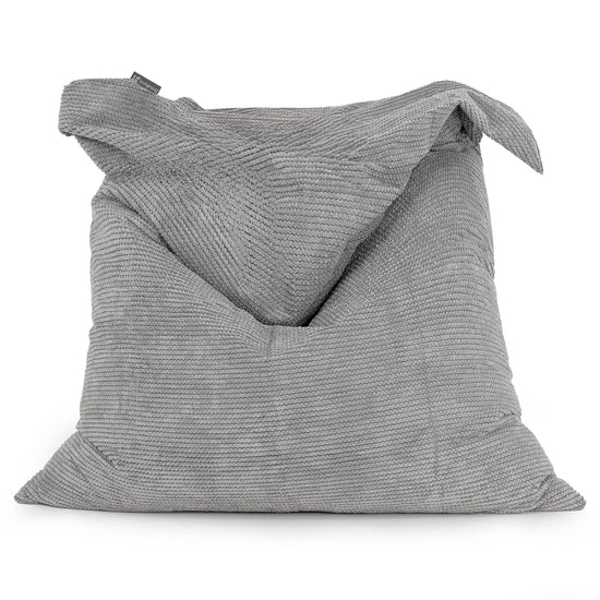 XL Pillow Beanbag - Pom Pom Charcoal Grey 01