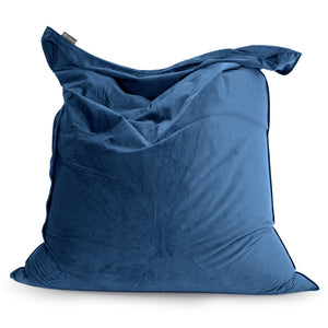 XL Pillow Beanbag - Velvet Midnight Blue