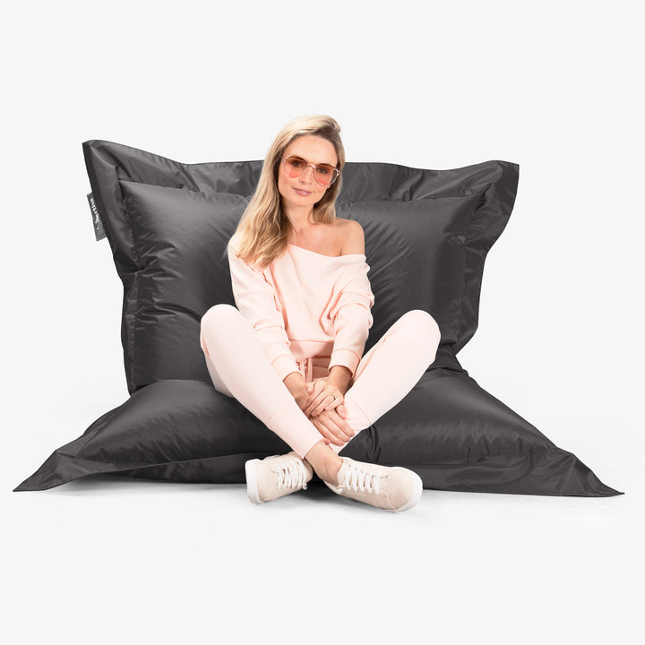 XXL Giant Outdoor Bean Bag - SmartCanvas™ Graphite Grey 05