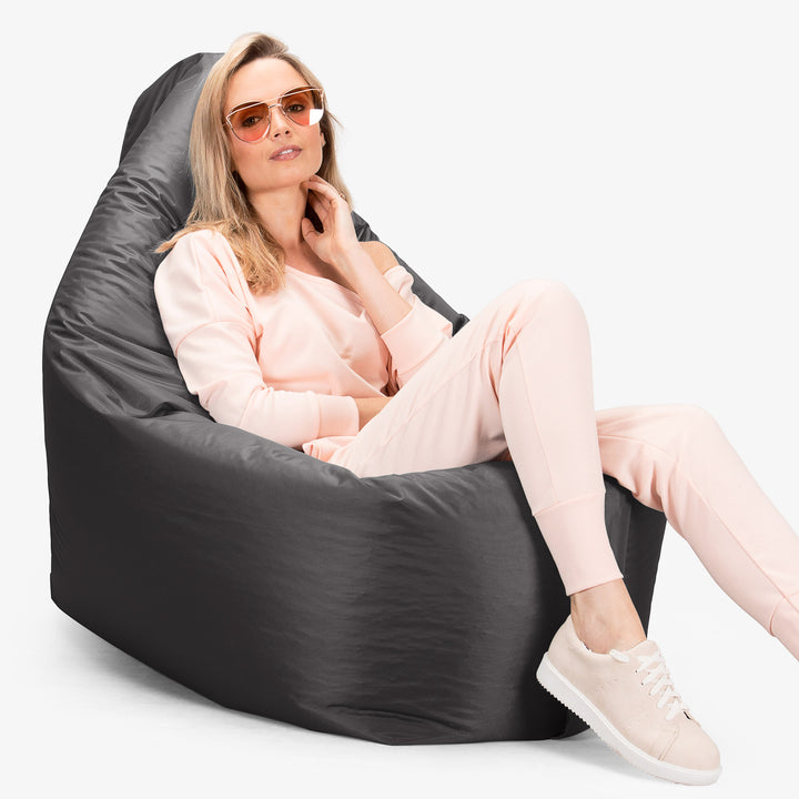 XXL Giant Outdoor Bean Bag - SmartCanvas™ Graphite Grey 06
