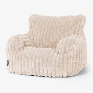 Josephine Bean Bag Armchair - Ultra Plush Cord Cream