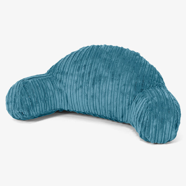 Children's High Back Support Cuddle Cushion - Cord Aegean Blue 01