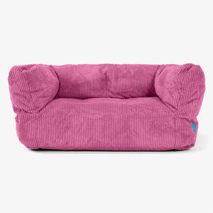 Albert Kids Sofa Bean Bag 2-6 yr - Pom Pom Pink