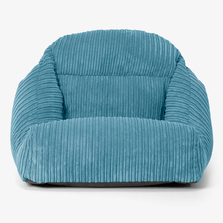Aya Floor Chair Bean Bag - Cord Aegean 02