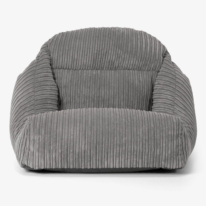 Aya Floor Chair Bean Bag - Cord Graphite 02