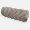 Bolster Scatter Cushion Cover 20 x 55cm - Cord Dovetail Grey 01