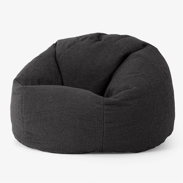 Classic Bean Bag Chair Replacement Cover - Boucle 01
