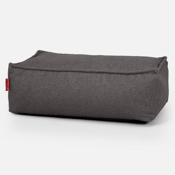 Large Footstool Replacement Cover - Boucle 01