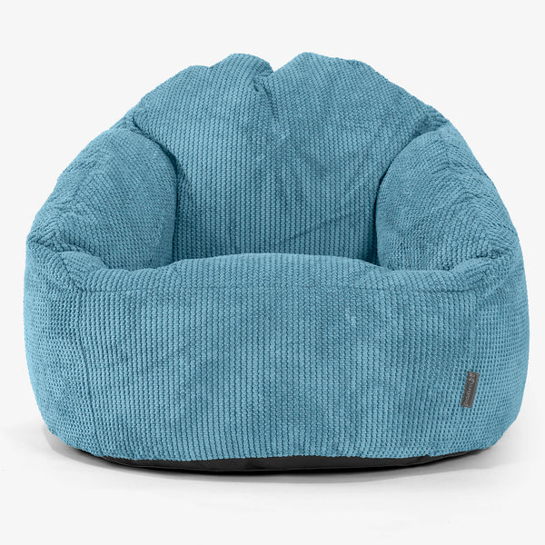 Bubble Bean Bag Chair - Pom Pom Aegean Blue 01